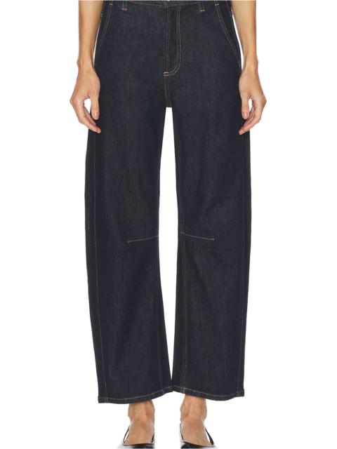 Beau Seamed Horseshoe Jeans