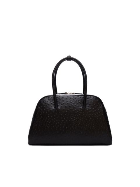 Darren textured leather travel bag