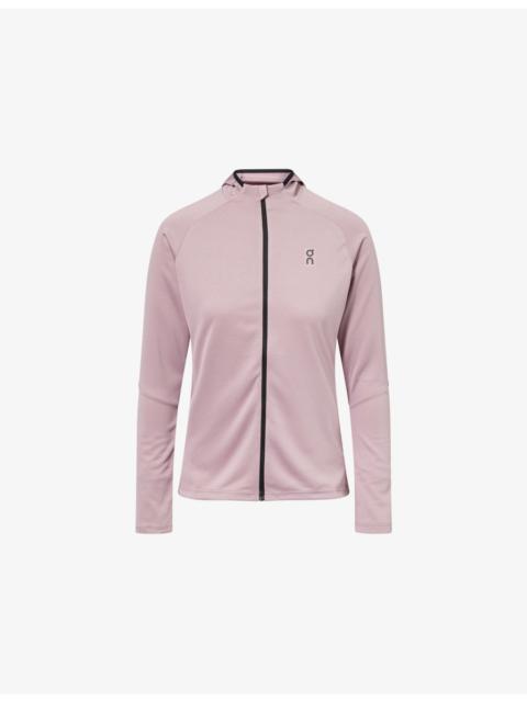 Climate Zip-Up Performance Stretch-Woven Hoody