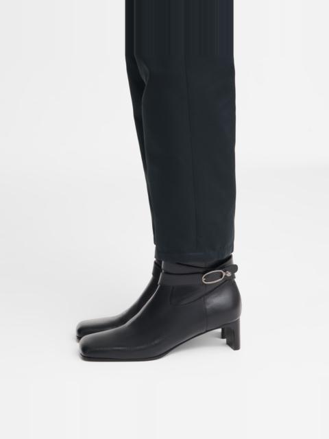 La Cavalière Heeled booties Black - Leather
