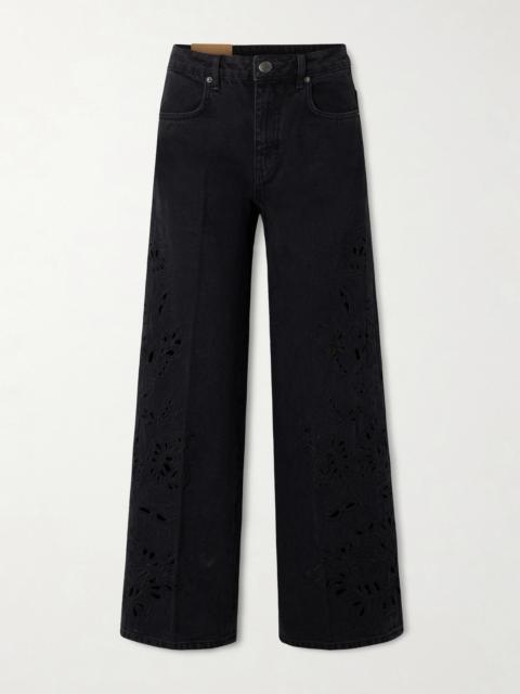 Richelieu High-rise Wide-leg Jeans