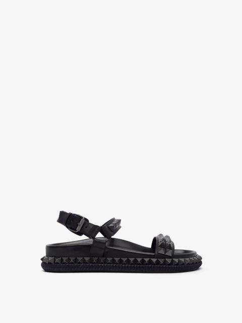 Pyrabizz black platform sandals