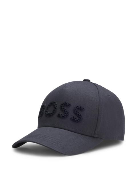 STRUCTURED-LOGO CAP IN COTTON TWILL