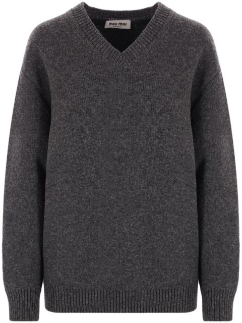 Shetland V-neck jumper