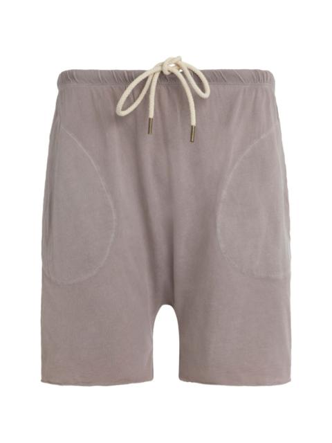 drawstring cotton shorts
