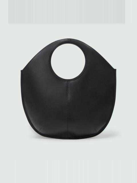Circle Tote Bag in Leather
