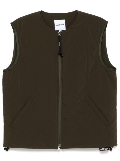 Water repellent waistcoat