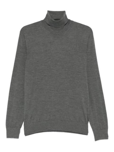 roll-neck sweater