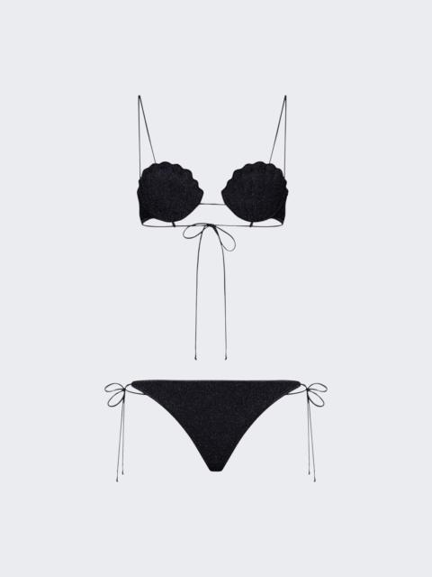 Lumiere Shell Two Piece Black