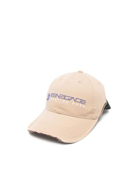embroidered-logo baseball cap