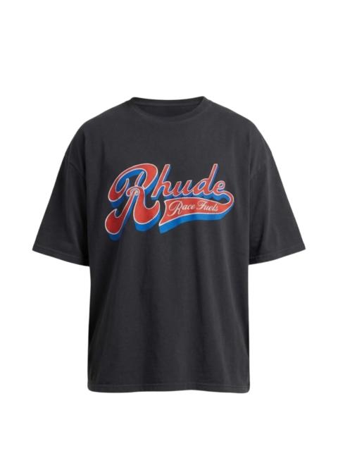 Rhude Rhude Pit Stop Tee Vintage Black/Red/Blue