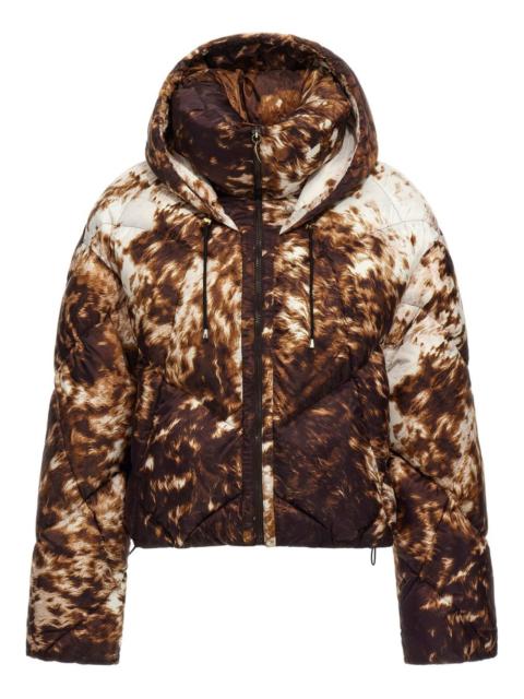 appaloosa-print puffer jacket