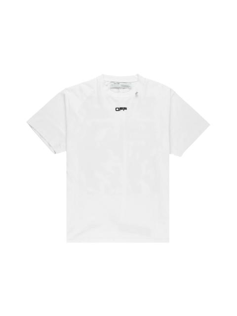 OFF-WHITE Oversized Fit Caravaggio Square T-Shirt White/Black