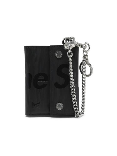 Louis Vuitton x Supreme Chain Wallet Epi Black