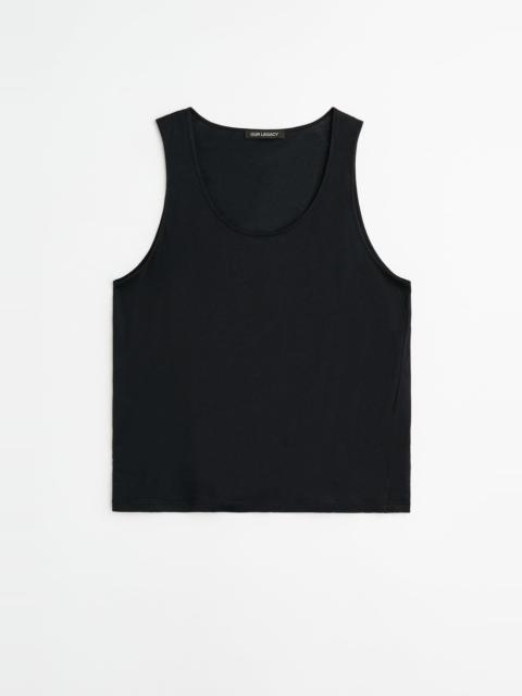 Athletic Tank Raven Mist Airveil Cotton