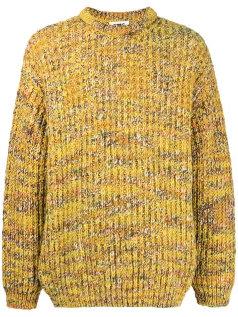 Granny crew-neck jumper