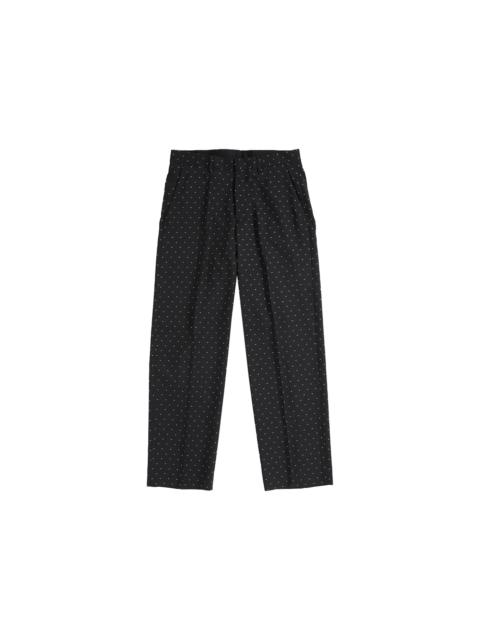 Supreme Metallic Dot Trouser Black