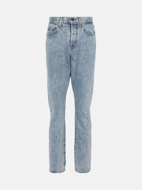 High-rise jeans