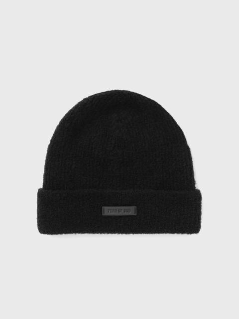 BOUCLE KNIT BEANIE