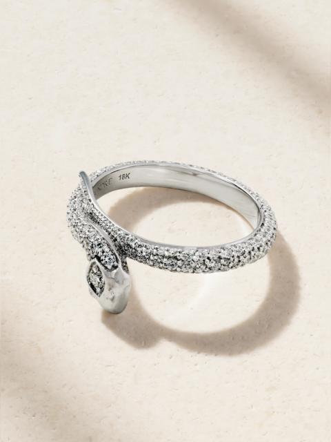 Wholeness 18-karat White Gold Diamond Ring