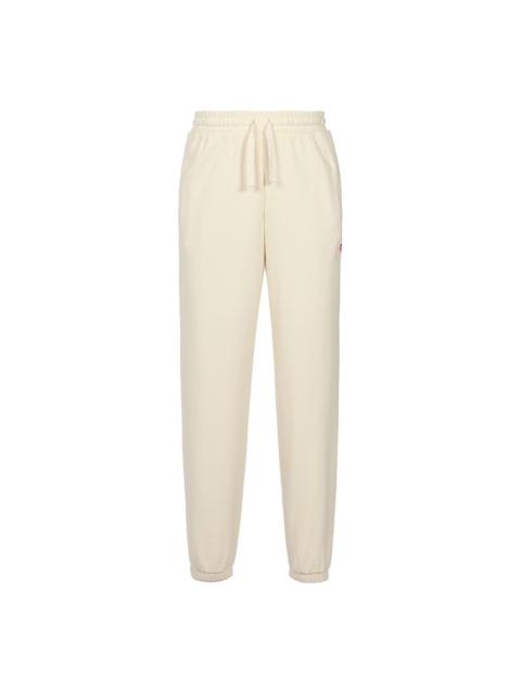 adidas originals Elastic Waistband Casual Bundle Feet Sports Pants/Trousers/Joggers Creamy White HI6