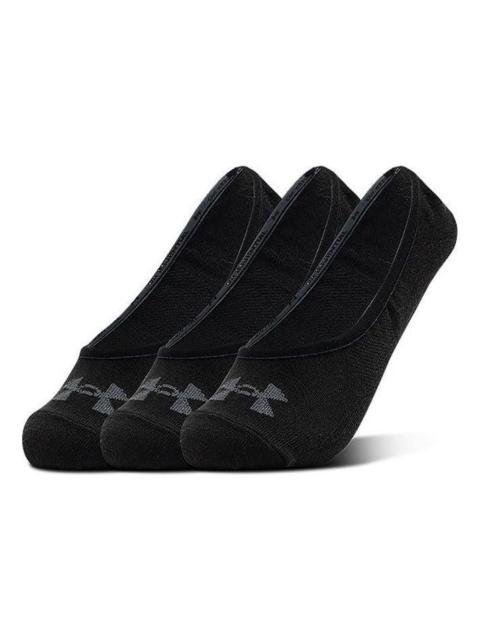 Under Armour Essential Lolo Liner Socks (3 Pack) 'Black' 1361148-001