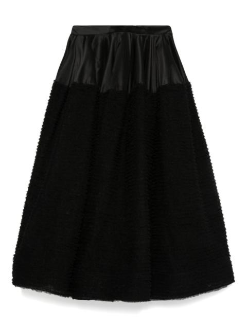 Circle frilled skirt