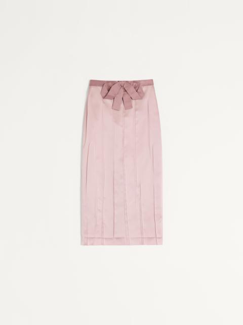 SATIN SKIRT