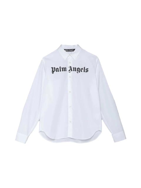Palm Angels Classic Logo Shirt White