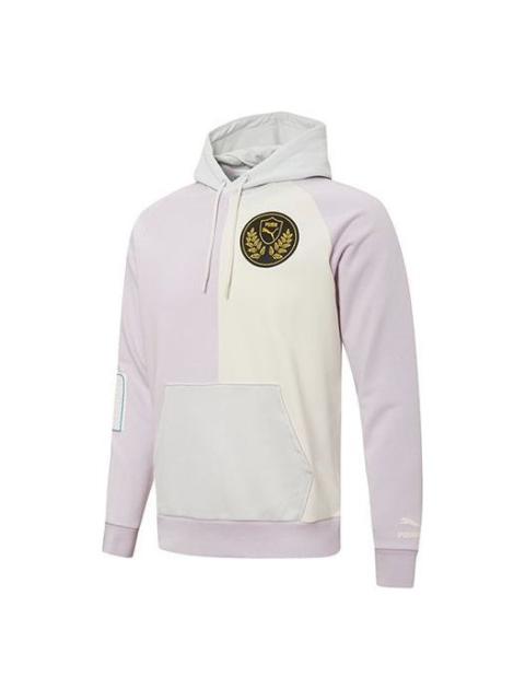 PUMA Mix Badge Splicing Sports Knit Purple 537005-17