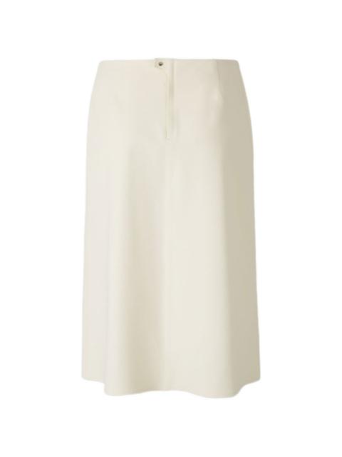 A-line midi skirt