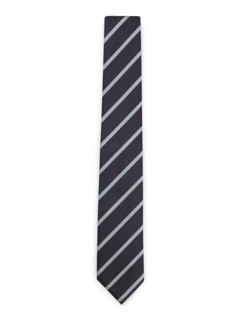 DIAGONAL-STRIPE TIE IN A SILK BLEND