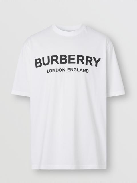 Logo Print Cotton T-shirt