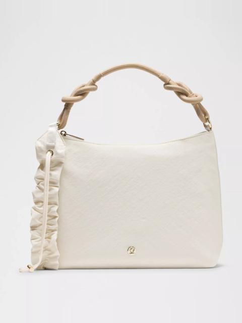 Convertible Ruched Crossbody Bag 6.5L