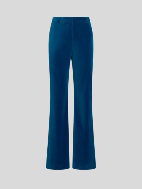 COTTON VELVET TROUSERS