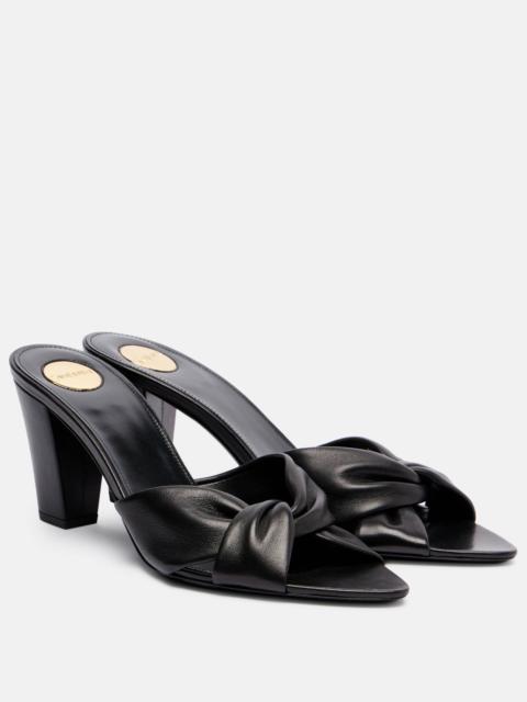 Franciane 25 leather mules
