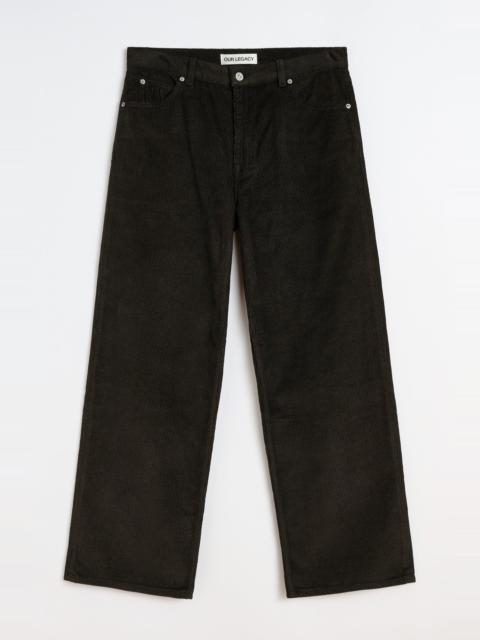 Vast Cut Dark Brown Twill Cord