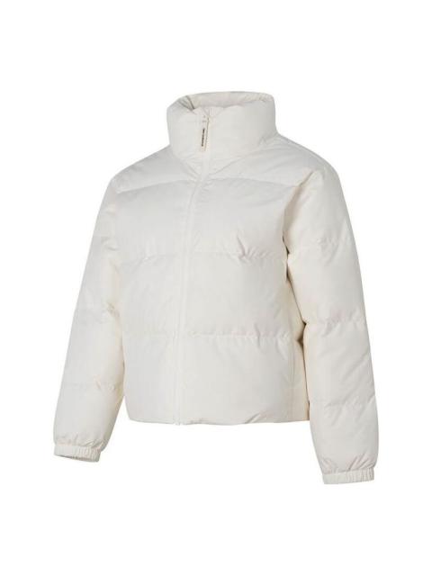 (WMNS) New Balance Classic Short Puffer Jacket 'White' NPD4E152-IV