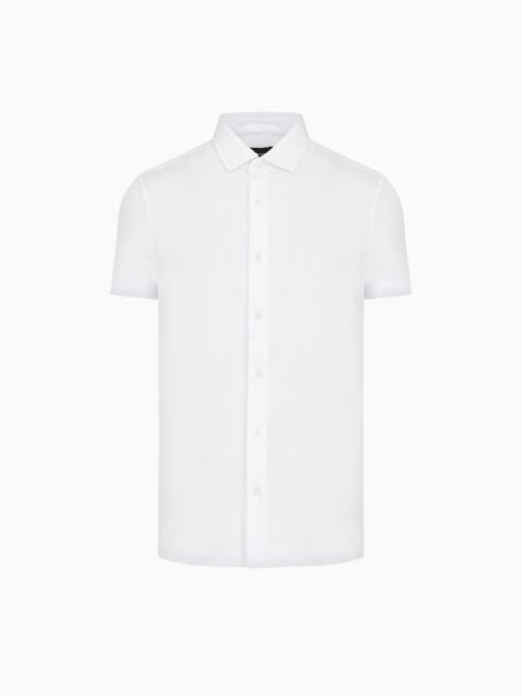 ASV Lyocell-blend jersey short-sleeved shirt
