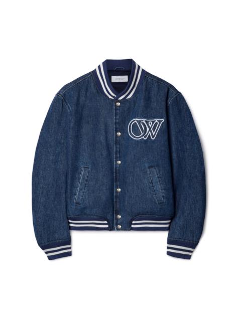 Ow Full Denim Varsity