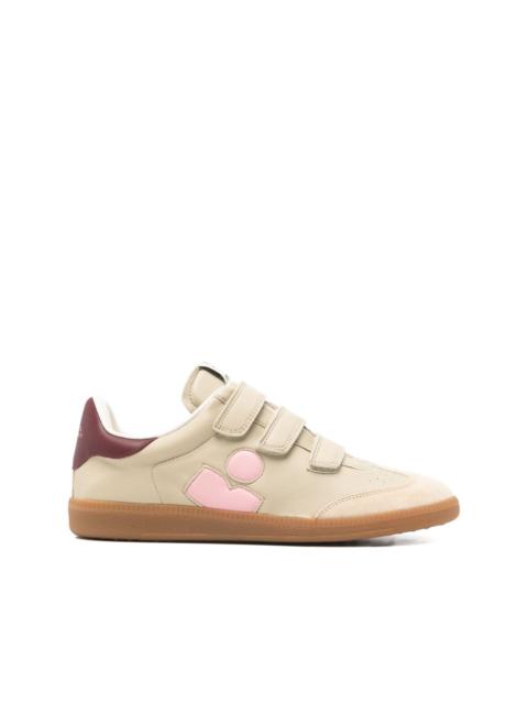 Beth side-logo touch-strap sneakers