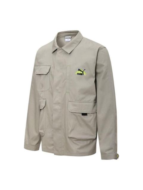 Puma Camping Mountain Cargo Jacket 'Grey' 537423-68