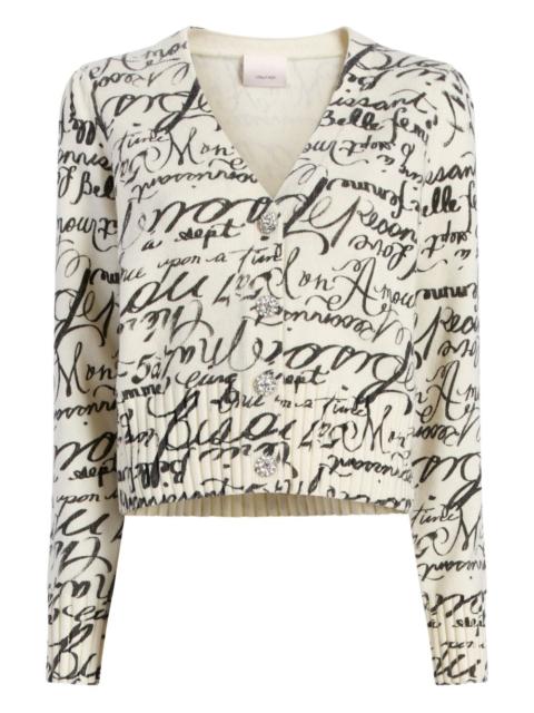 Love Journal Morgan buttoned cardigan