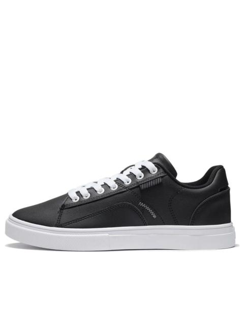 (WMNS) Li-Ning Classic Skateboarding Low 'Black' AGCR480-7