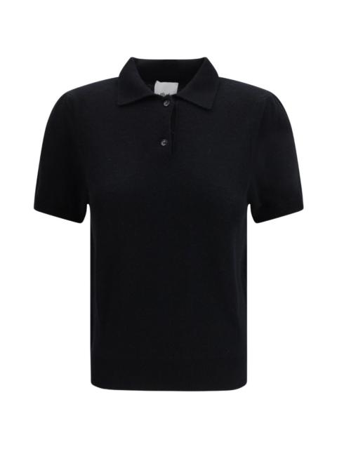 cashmere polo top