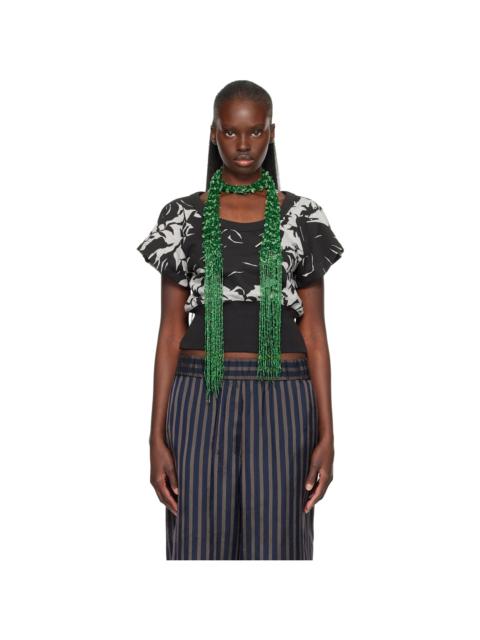 Gray Printed T-shirt