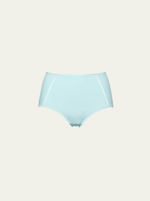 Brina Soyeuse High-Rise Recycled Jersey Briefs
