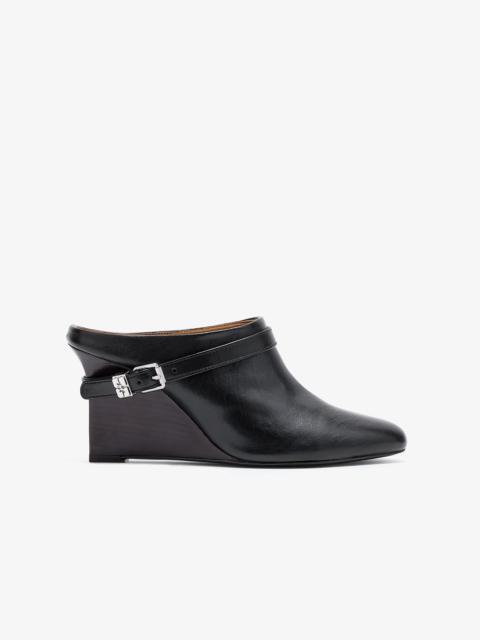 KAT SLIM MULE IN BLACK