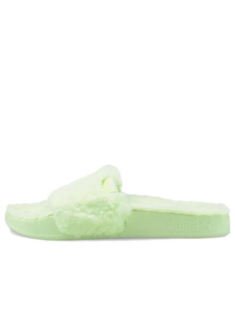 (WMNS) PUMA Leadcat 20 YLM Sports Slippers Green 385803-03