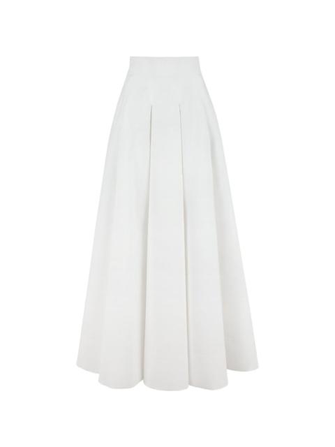 Kelletsin pleated maxi skirt
